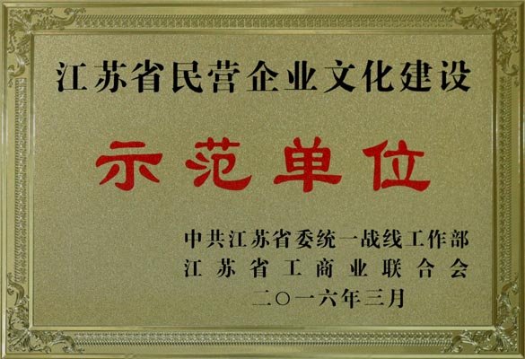 上上電纜獲評(píng)“江蘇省民營(yíng)企業(yè)文化建設(shè)示范單位”